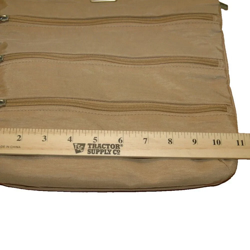 Clarks Beige Tan Casual Crossbody Purse Bag